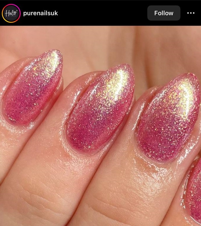 shimmery nail polish called "Seashell