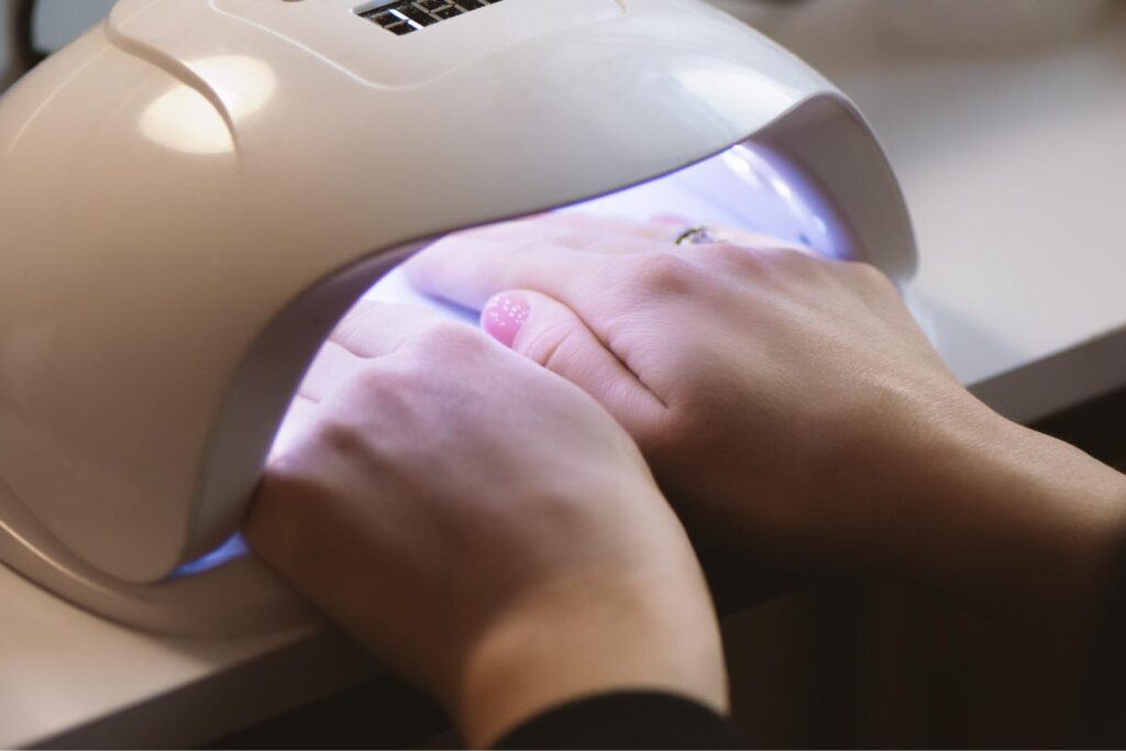 uv lamp curing gel polish