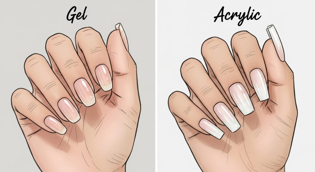 gel vs acrylic nails
