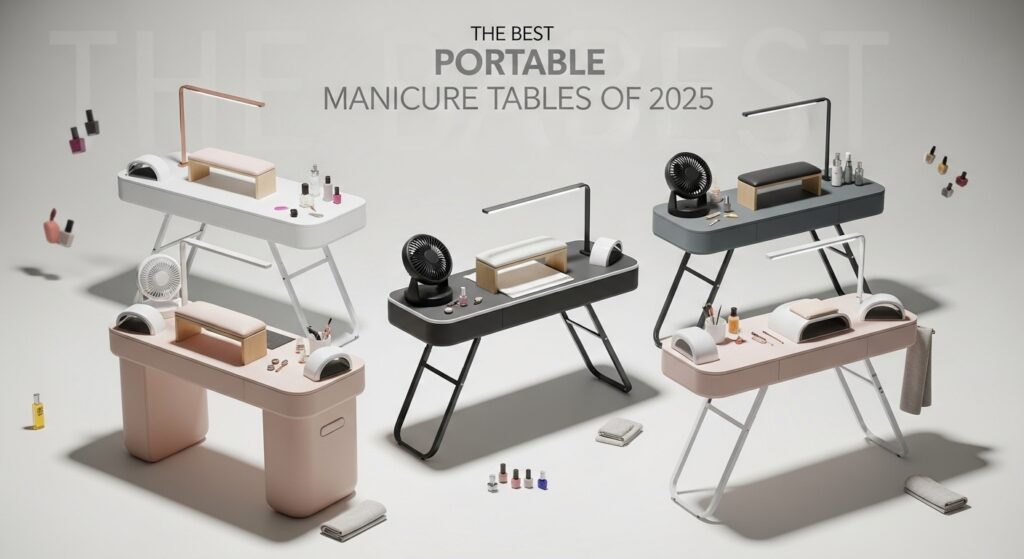 best portable manicure tables of 2025