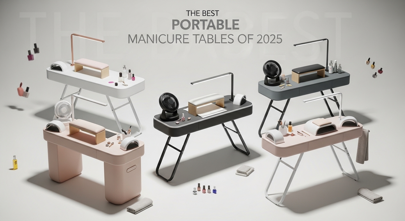 best portable manicure tables of 2025